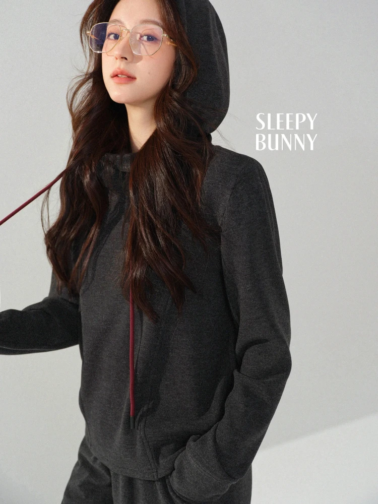 

Уютный свободный пуловер, толстовка с контрастным шнурком, толстовка с капюшоном, теплый повседневный спортивный зимний наряд для женщин и девочек, уличная одежда