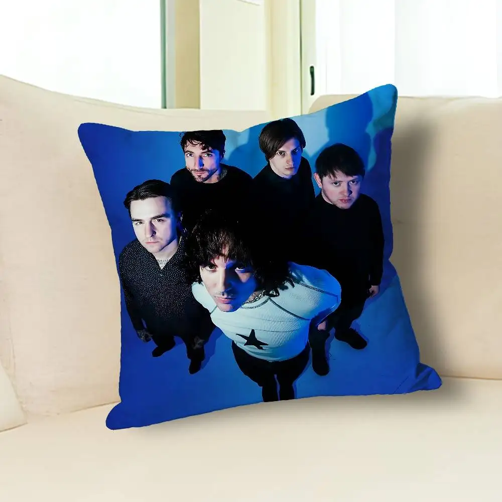 B-BringS Me The HorizonS Bmth Various Sizes Square Pillow Case For Car Home Bedchamber Decor Custom Valentine gift