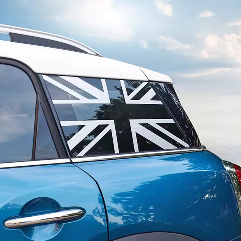 Car Decoration Vinyl Window Sticker Union Jack Decal For MINI Cooper R60 R56 F56 F55 F57 F60 F54