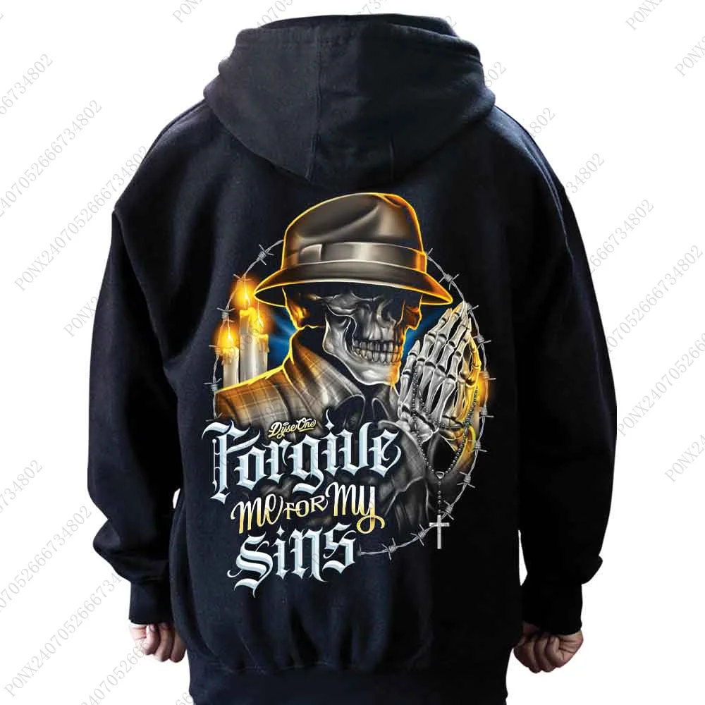 

24-25 Fathion NO FORGIVE Hoodie Hot Selling America Street Trend Style Oversized Loose Unisex Sweatshirt For Adult&Kids Clothes