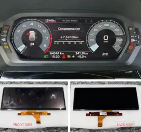 FOR AUDI A3 8V 8Y A4 B9 A5 F5 Q5 FY Q7 Q8 A6 C8 - Repair Liquid Crystal Virtual Cluster LCD Screen Display