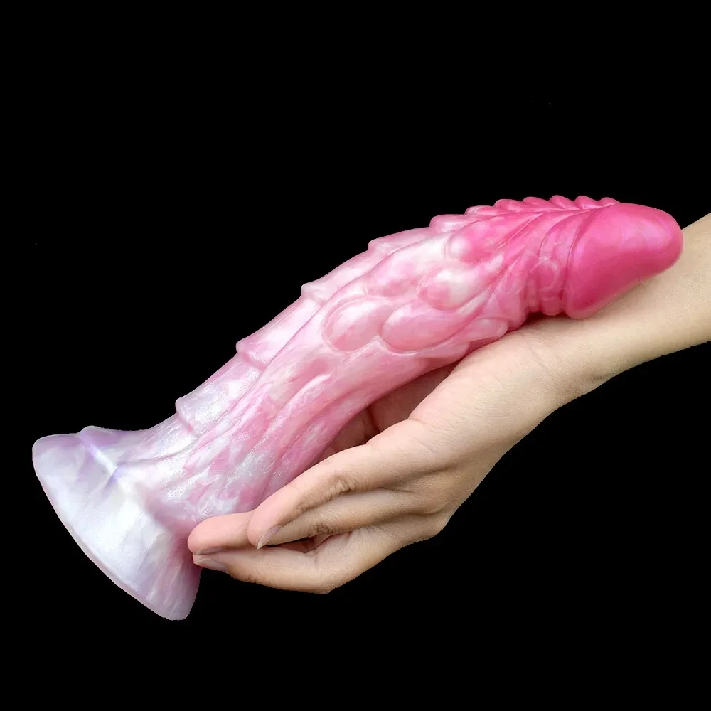 Dildo monstro em escala de dragão com ventosa para homens e mulheres, brinquedos sensuais, massagem ânus, pênis masculino se masturbar, pacote discreto, nova diversão, 2023