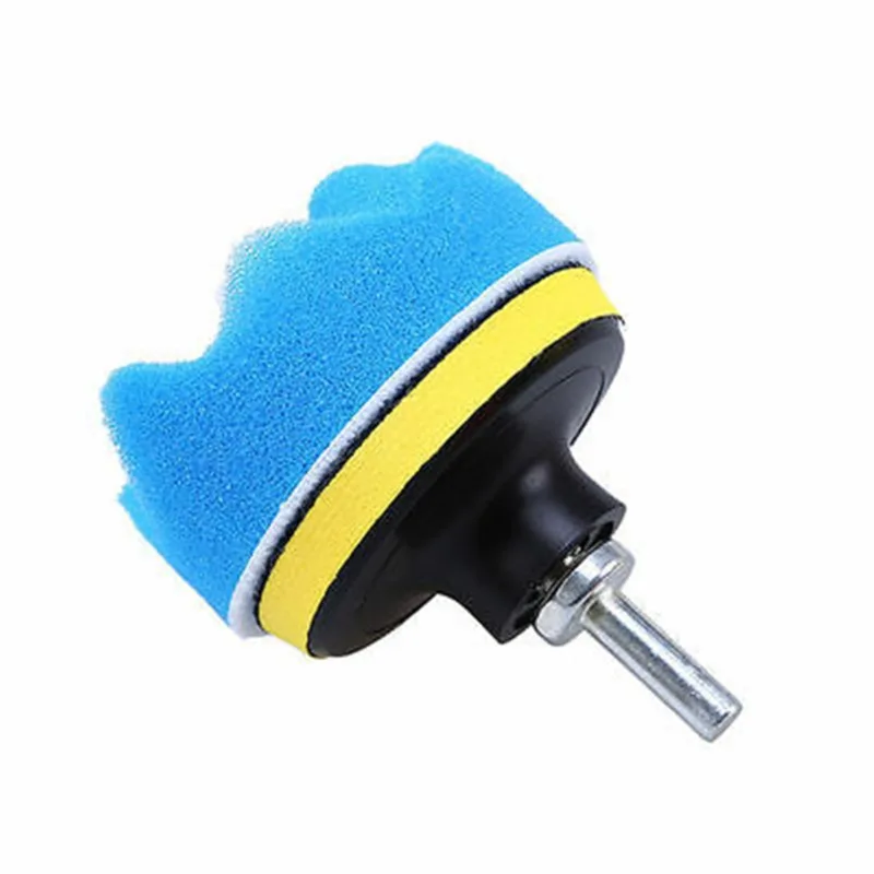 Car Polishing Sponge Pads Kit Foam Pad Buffer Kit Polishing Machine Wax Pads for Auto Motorcycle motor vehicle Removes Scratches