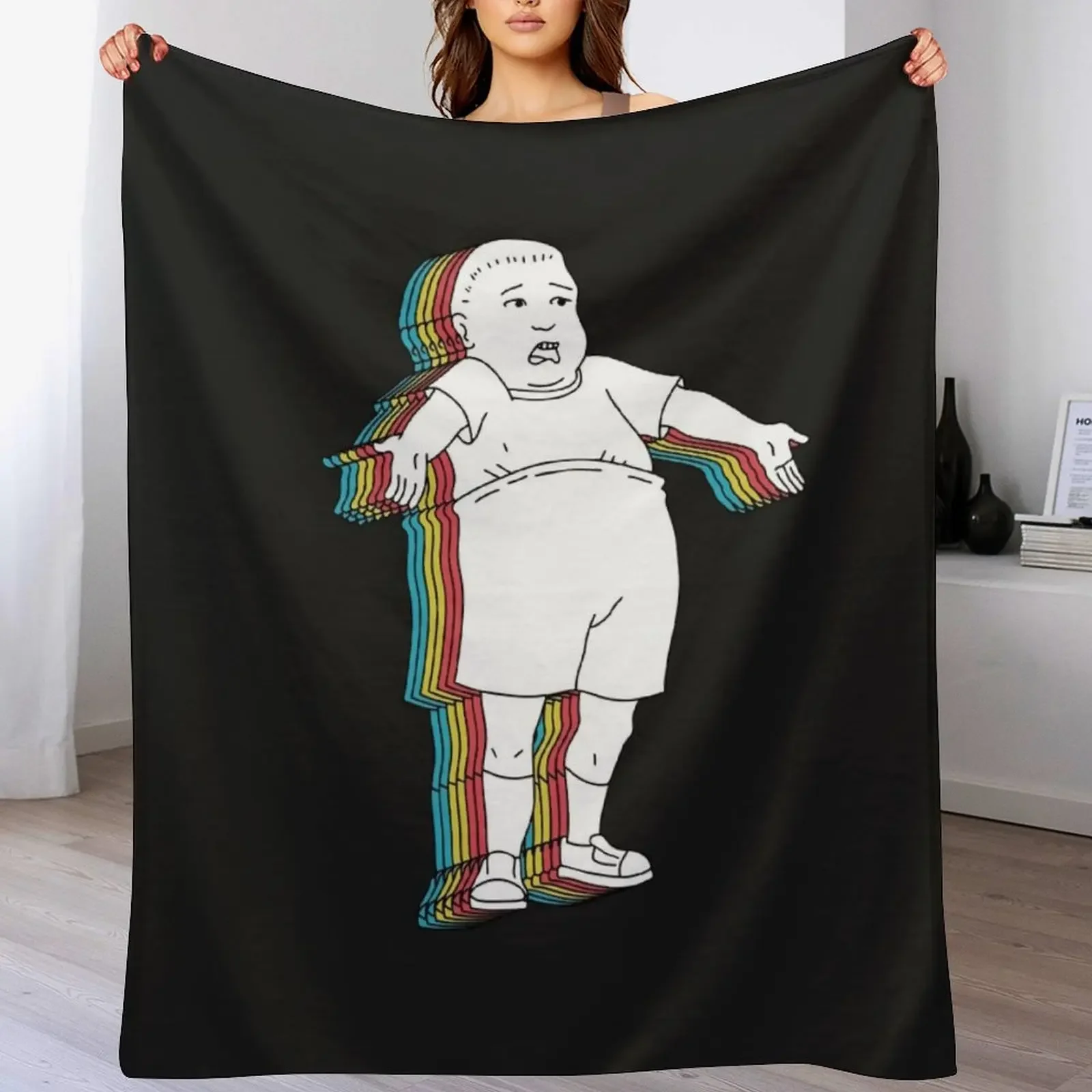 

Bobby Hill - What are you talking about Throw Blanket Camping Thermals For Travel Designers decorative Blankets