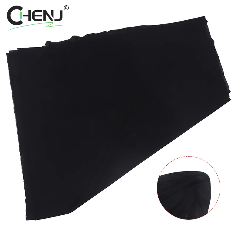 1PCS Speaker Grill Cloth Stereo Gille Fabric Speaker Radio Mesh Cloth 1.6mx0.5m Black Speaker Grill Cloth Accessories