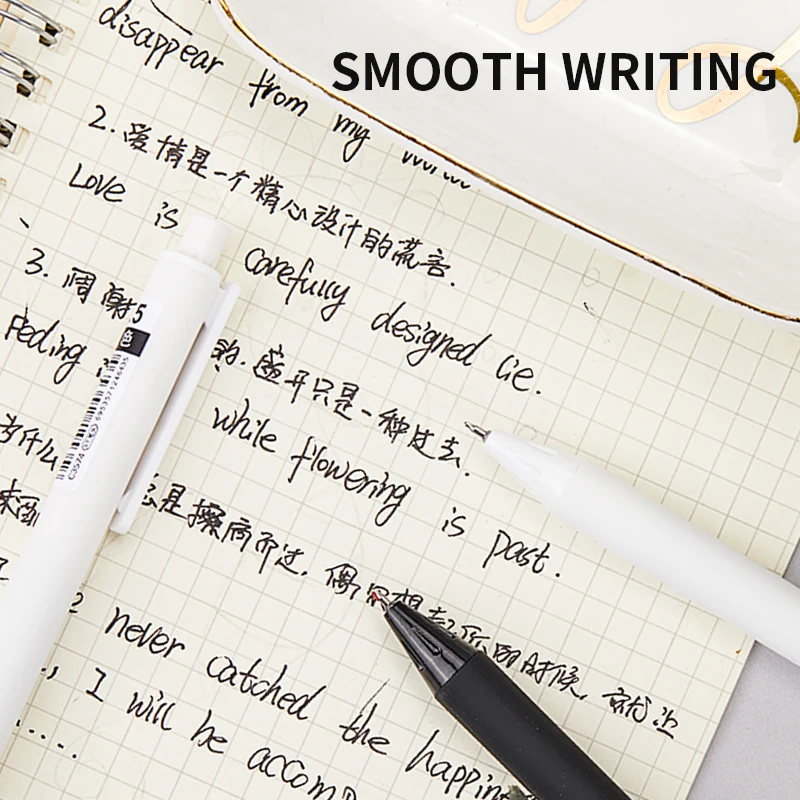 ZUIXUA 0.5ST Pen Tip Simplified Office Signature Brush Question Neutral Press Student Signature Pen