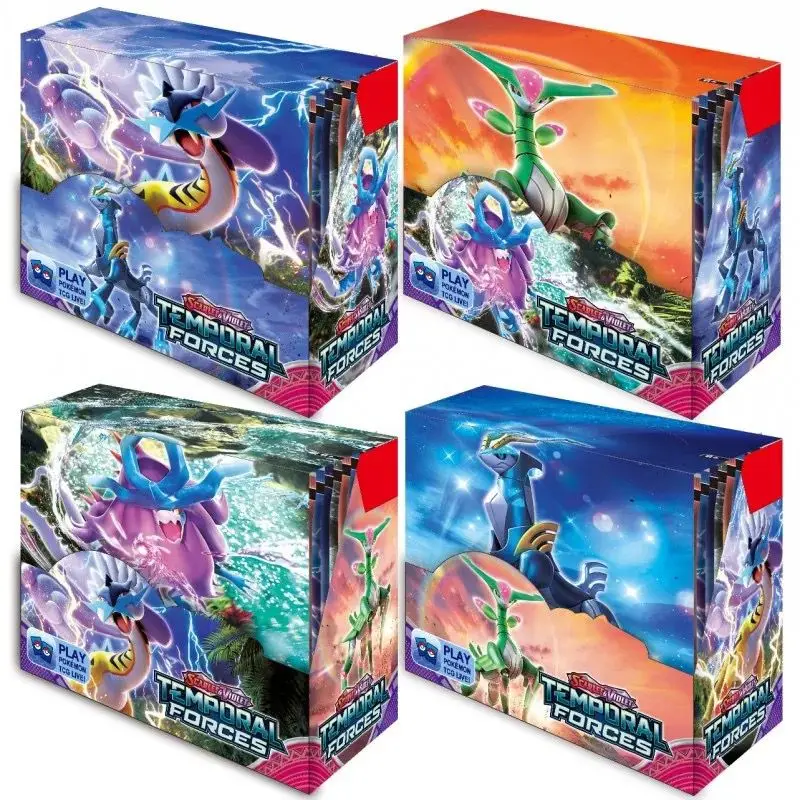 360 Stuks/Set Pokémon Kaarten Briljante Sterren Paldea Evolved Phantasmal FLAMES 151 MEGA EVOLUTION Engelse Booster Battle Transactie