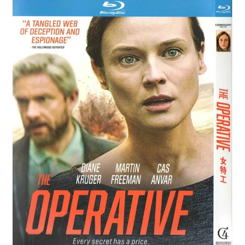 The Operative (2019) Disco Blu-ray 1-D Nuevo en Caja Sellada