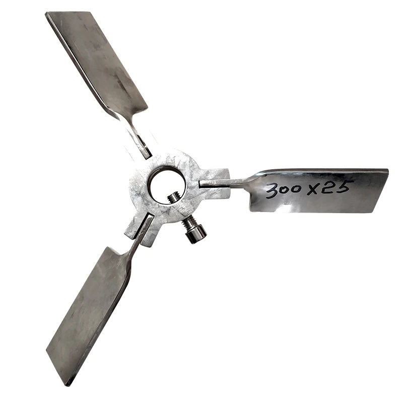 SUS 304 3 Blatt Fan Propeller Klapp Disc Dispersion Platte Rührer Paddel Customerized Größe Paddle Farbe Rührwerk IBC