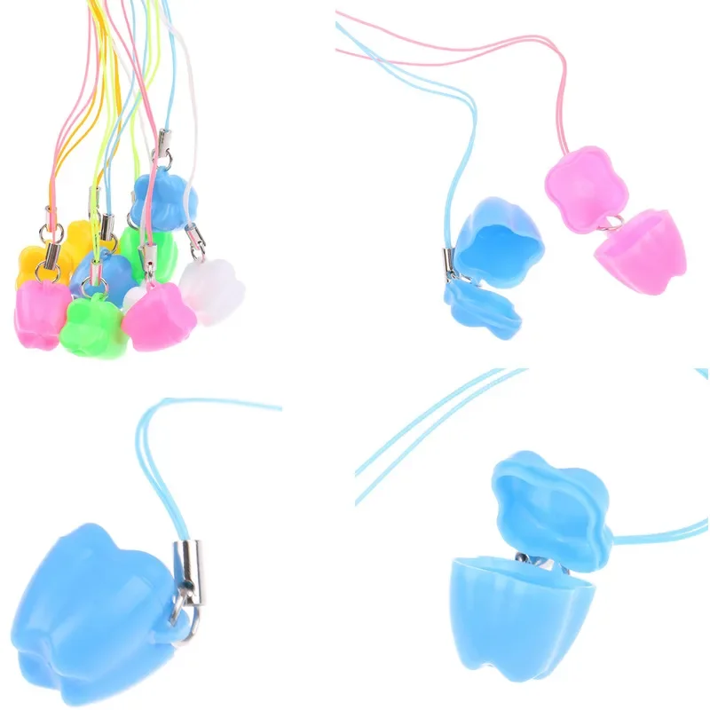 50 قطعة صندوق أسنان الطفل شكل الأسنان الاطفال الحليب الأسنان صناديق تخزين الطفل الطفل النفضية الأسنان المنظم الحاويات الوليد هدية صندوق