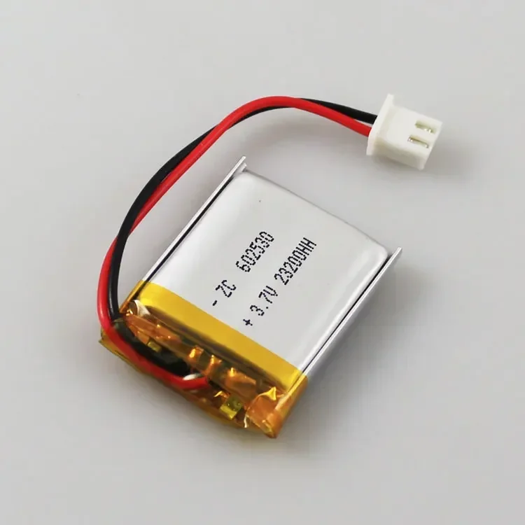 الجديد في بطارية ليثيوم بوليمر 600 مللي أمبير 602530 3.7 فولت، بلوتوث MP3 كارت الصوت قراءة الأعمال القلم خلية ليثيوم أيون قابلة للشحن جيدة