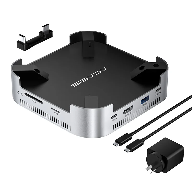 Acasis Mac Miniドッキングステーション USB-C 40Gbps - DP 4K/144HZ
