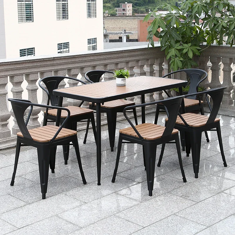 Modern Mobile Restaurant Chairs Black Italian Organizer Metal Restaurant Chairs Wood Waterproof Mesas De Comedor Home Furniture