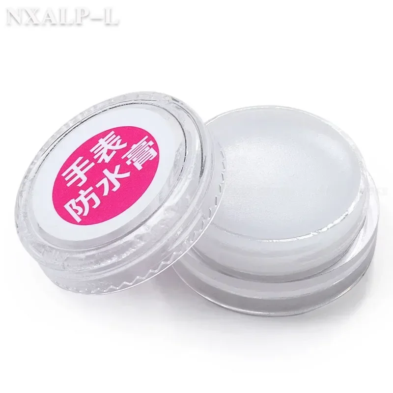 2pcs/set Watch Grease Automatic Adhesion Waterproof Oil Silicone Grease Cream Box O-Ring Seal Lubricant Professional Repair Tool