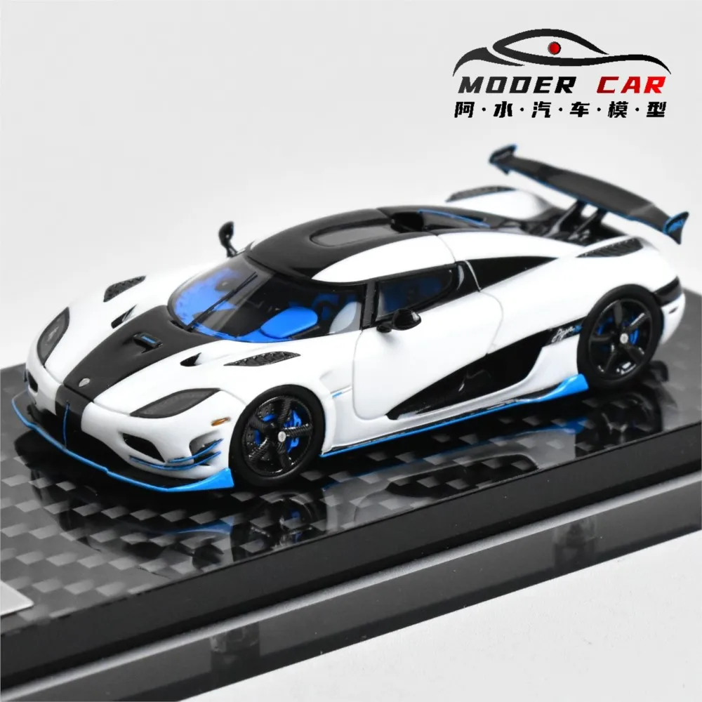 GRYNING 1:64 Memorable Agera RS1 Display Resin Diecast Model Car