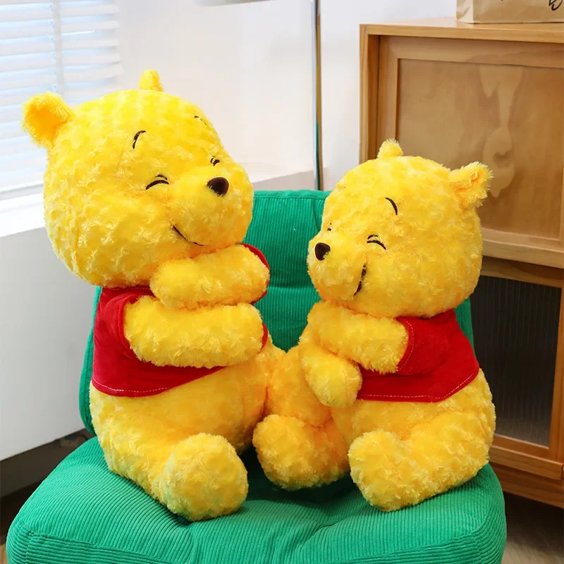 30/70cm dibujos animados Winnie The Pooh Disney juguetes de peluche Kawaii lindo muñecos de peluche Pooh oso almohadas rellenas regalos para niños Navidad