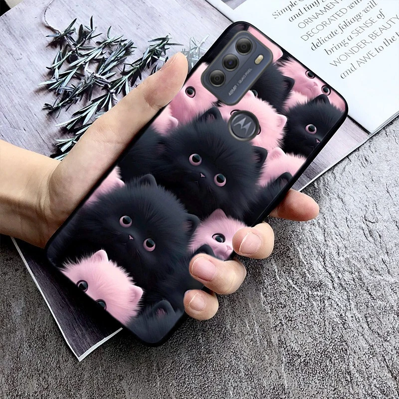 

Cats Art Case For Motorola Moto G Stylus 5G G Play G35 G45 G54 G24 G86 G04S E13 E14 E32 E32S