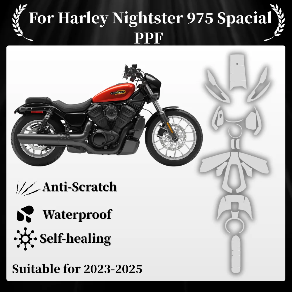 

For Harley Nightster 975 Special PPF TPU Protective Film Full Body Paint Protection Scratch Resistant Kit nightster s 2023-2025