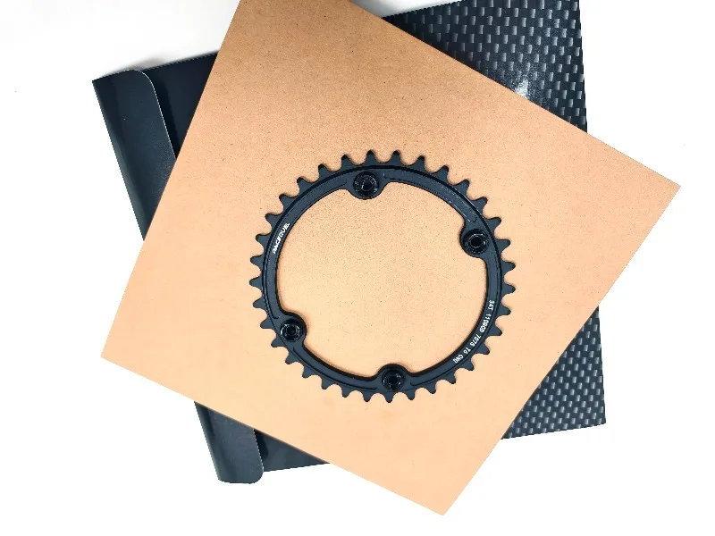 RACEDUEL 110BCD Carbon Crankset 11/12 Speed Double Chainring for Shimano R7000 R8000 R9100 R9200 50-34T/52-36T/53-39T/54-40T