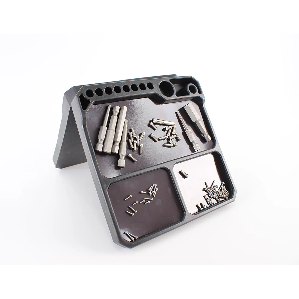 Silicone Parts Tray with Tool Stand (160*160mm)