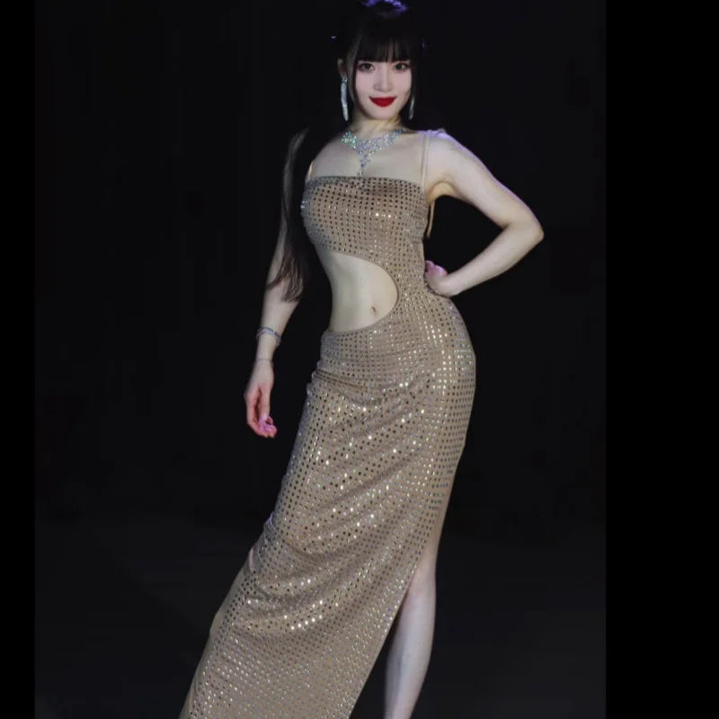 

Костюмы для танца живота для женщин, элитные роскошные платья с бриллиантами для взрослых, одежда для восточного танца живота