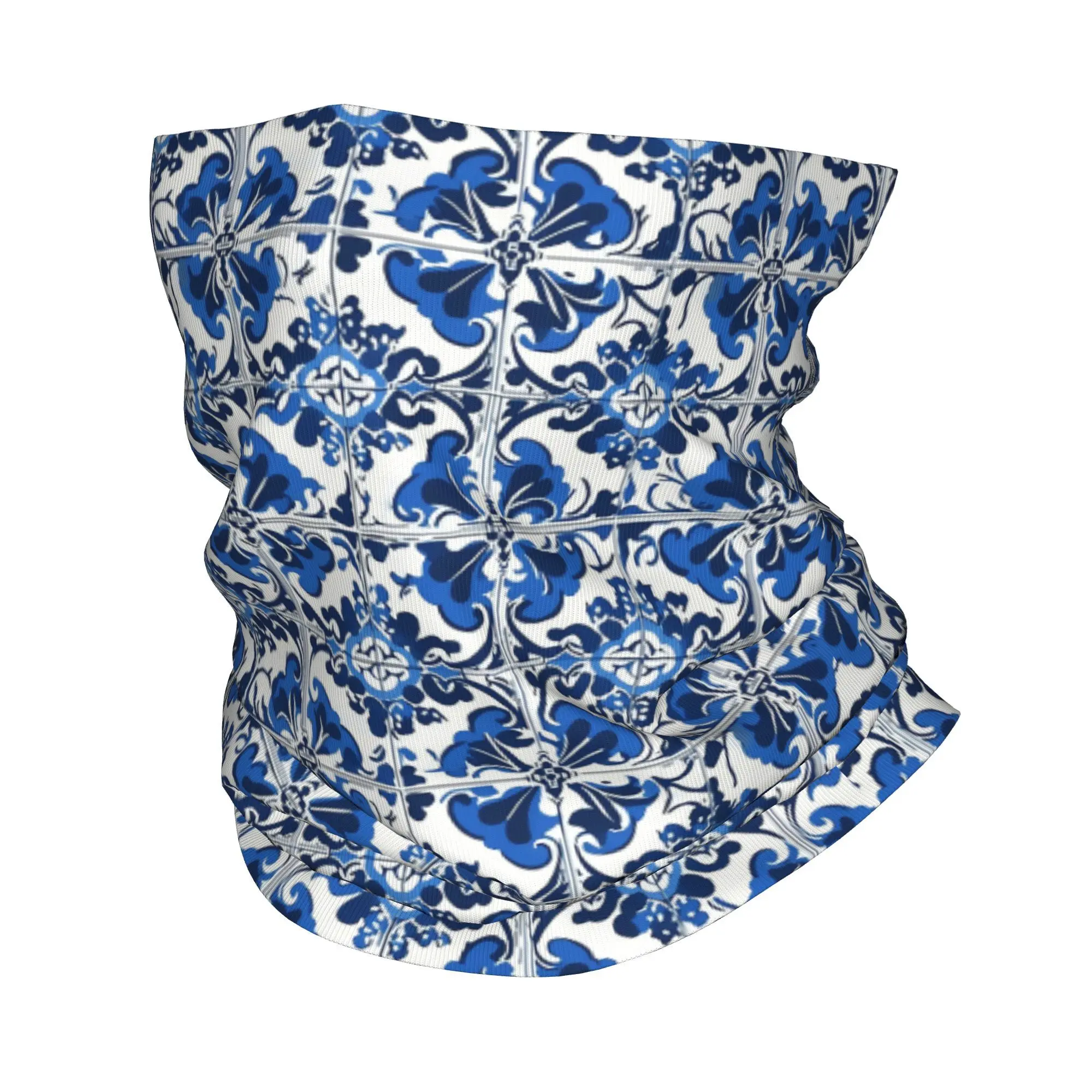 

Амальфиское побережье, итальянский дизайн плитки, бандана, чехол на шею, маска с принтом, шарф, велосипедный шарф для верховой езды, дышащий унисекс для взрослых