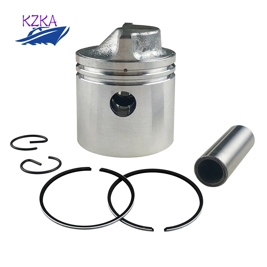 6G1-11631 Piston and Ring STD Kit For Yamaha Outboard Motor 2T 6HP 8HP 6G1-11631-00-98 6G1-11610-00 50mm Marine Parts