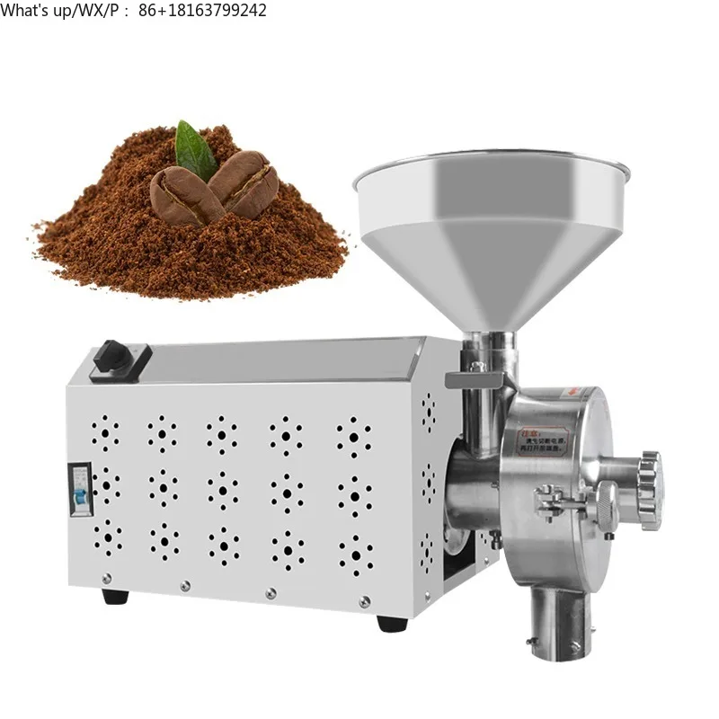 

Industrial Small Flour Milling Machine Coffee Grinder Parts Spices Grinder Electric Grain Flour Grinding Machine