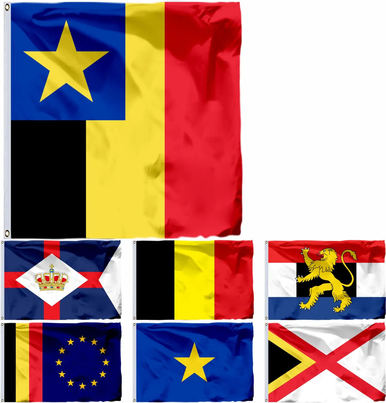 Belgium Governor General Belgian Congo Flag 90X150CM 3X5FT Congo Free State Banner 2X3FT 21X14CM