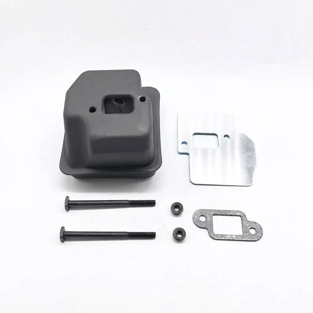 Exhaust Muffler Assembly For MS250 MS230 MS210 Chainsaw Engine Maintenance Part High Quality Steel Components Efficient Repair