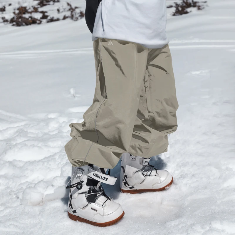 Ski pants are waterproof wear-resistant and windproof Single board skiing for men and women