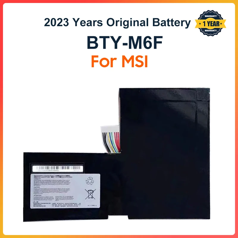 

Аккумулятор BTY-M6F для MSI GS60 MS-16H2 2PL 6QE 2QE 2PE 2QC 2QD 6QC 6QC-257XCN Series 11,4 V 4640mAh Бесплатные инструменты