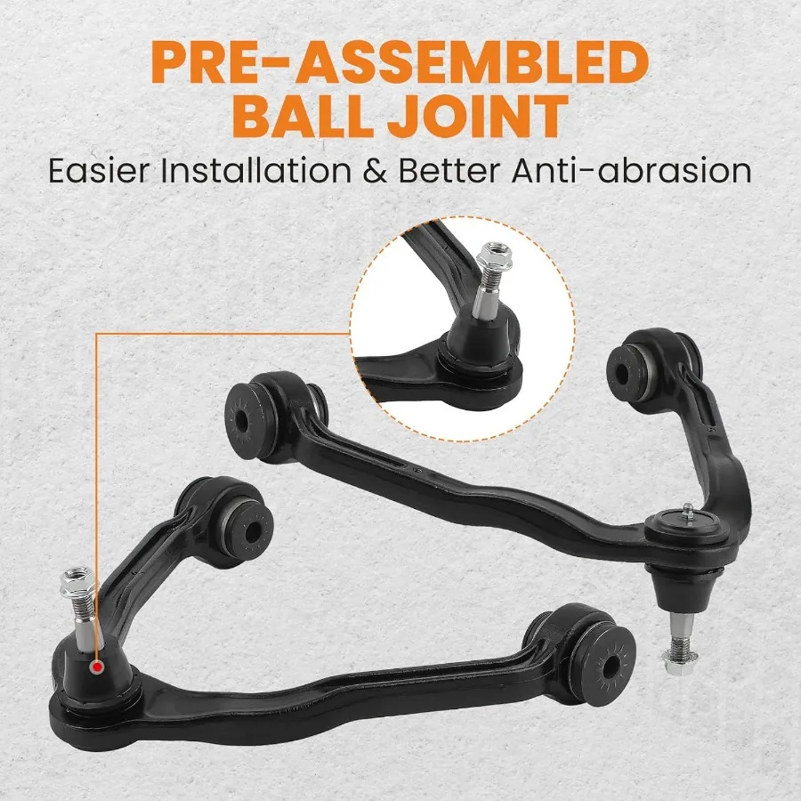 طقم تعليق ذراع التحكم العلوي الأمامي 8 قطعة لـ 19992006 تشيفي سيلفرادو 1500 20022006 إسكاليد EXT أفالانش 1500 20002006 سوبو