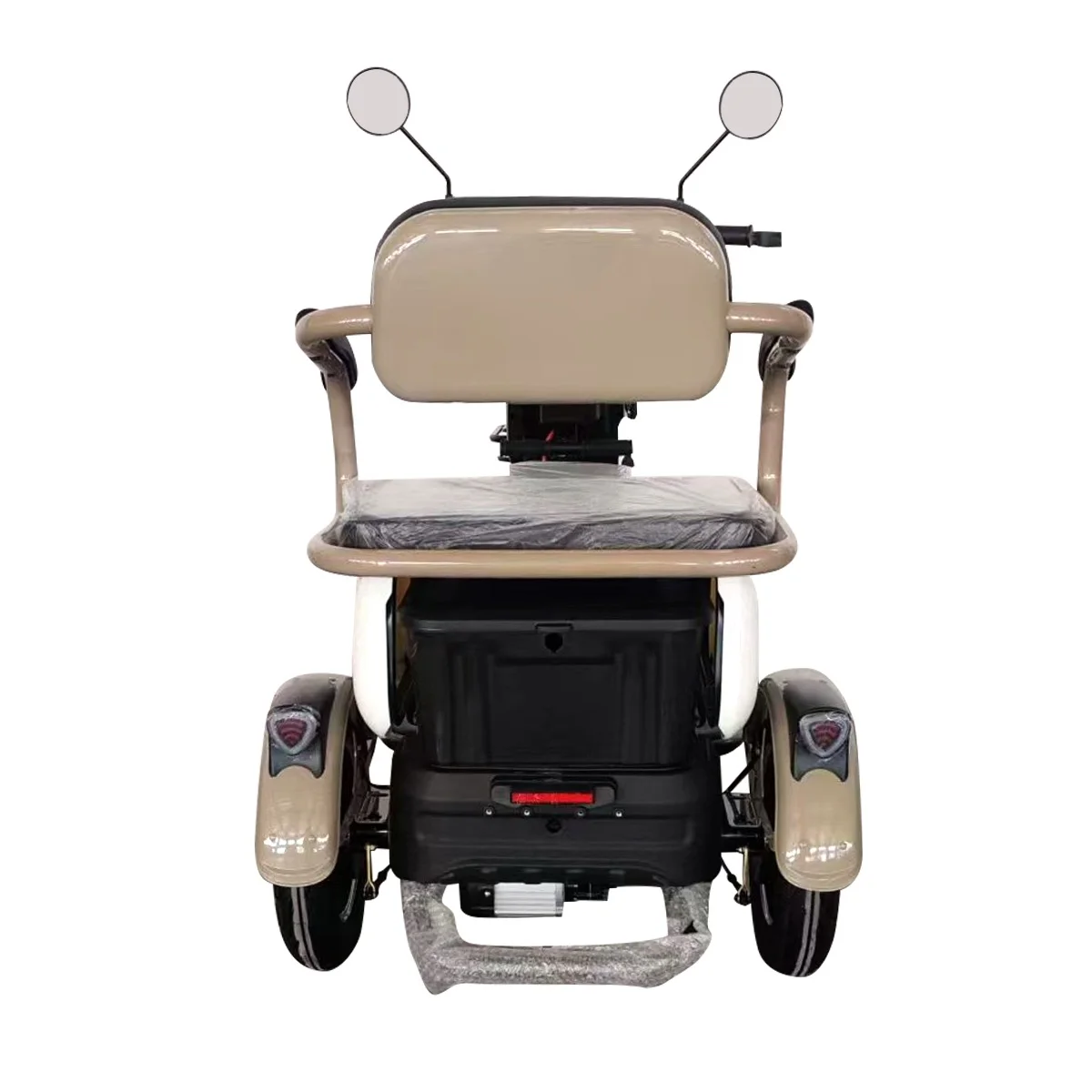 KEYU Micro Car 2025 New Arrival EEC Certification 3 Seat 60v Small Electric Tricycles 1000w for Elderly