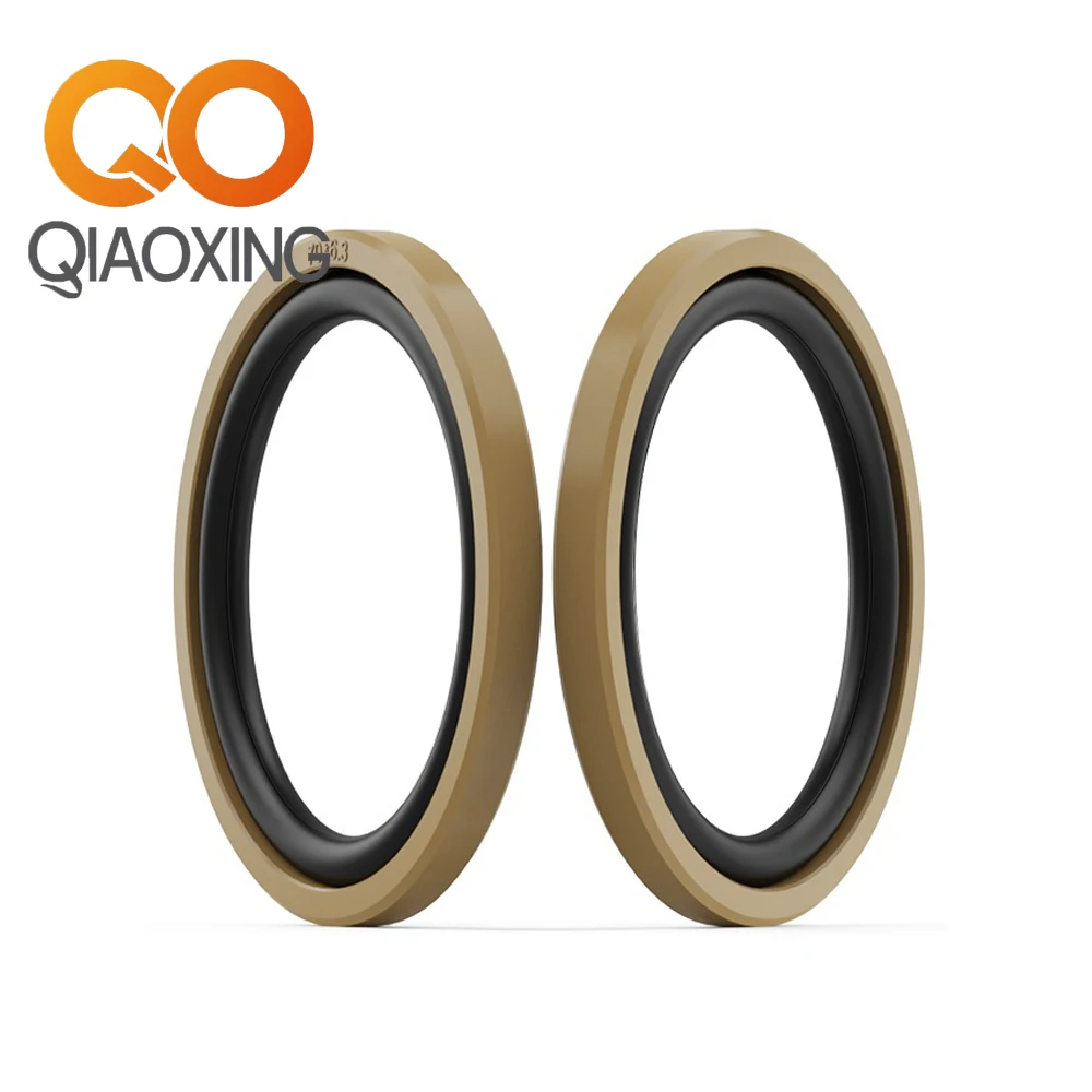 PG Glyd Type Ring Hydraulic Seals (16-25mm) Bronze-Filled PTFE+NBR 40MPa -30~100°C for Cylinder/Excavator/Inj Machine (50PCS)