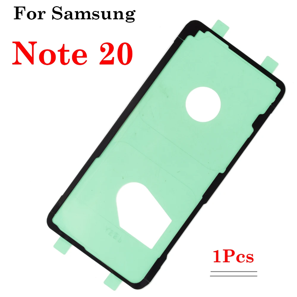 1Pcs Brand Waterproof Sticker Back Cover Battery Sticker Adhesive Glue For Samsung Galaxy S10 5G S21 S22 Note 20 E Plus Ultra +