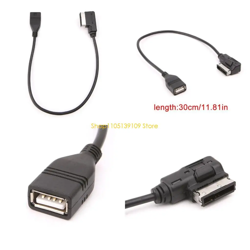 

P5ED AUX Медиа-интерфейс USB-гнездо o Кабель-адаптер AMI для Mercedes For