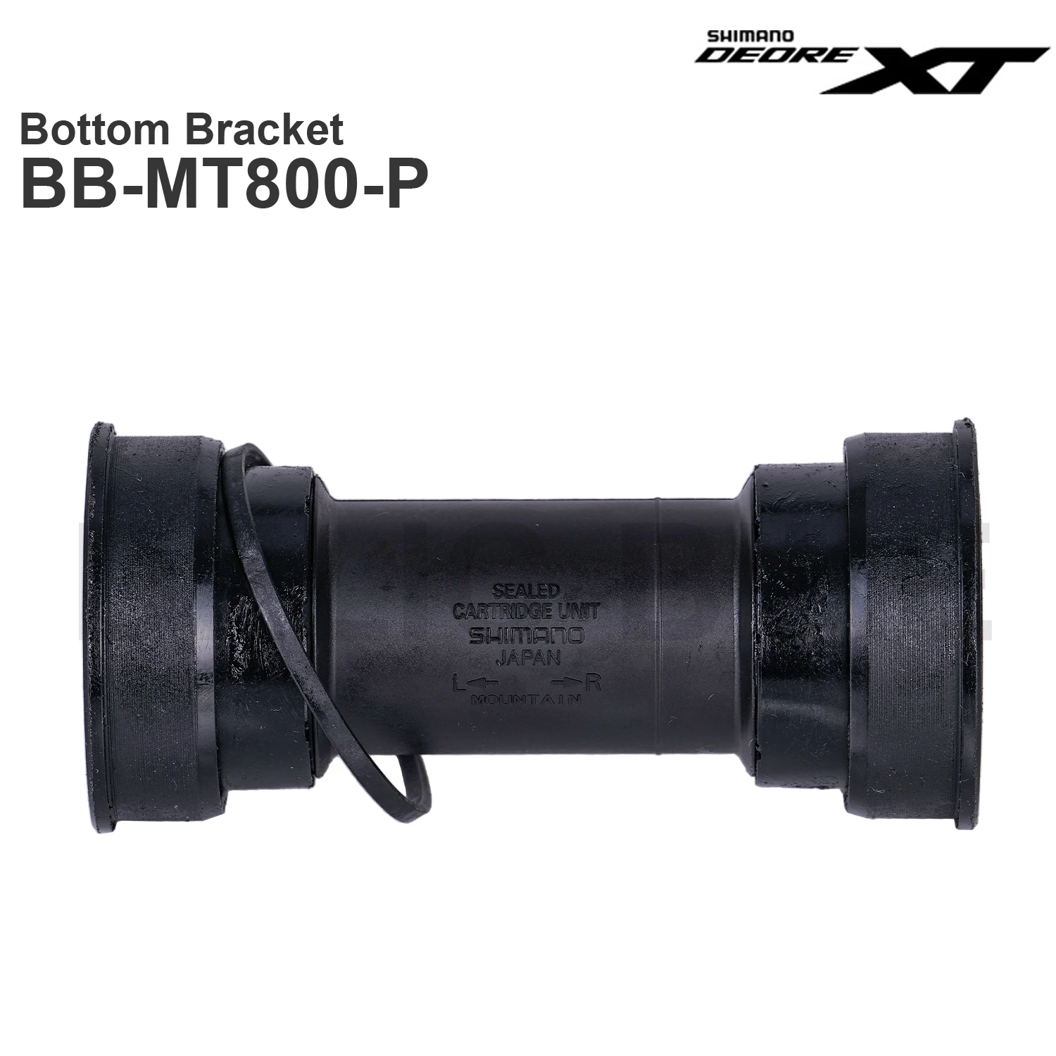 

SHIMANO DEORE XT M8100 BB-MT800-P Bottom Bracket - Press-Fit - HOLLOWTECH II - 89.5/92 mm shell width Original part