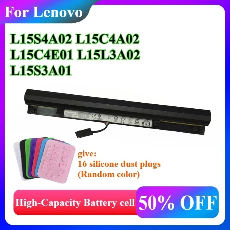 

14.4V 32Wh Replacement Battery L15S4A01 L15L4A01 L15S4E01 L15M4A01 for Lenovo Ideapad 100-14IBD 100-15IBD 100 80QQ V4400