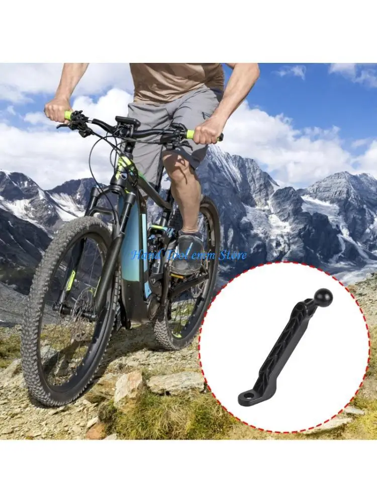 H37F Motorbike Rearview Mirror Phone Stand Fixing Rod Motorcycler Phone Holder Extender Adapter 17mm Ball Head Extension Arm
