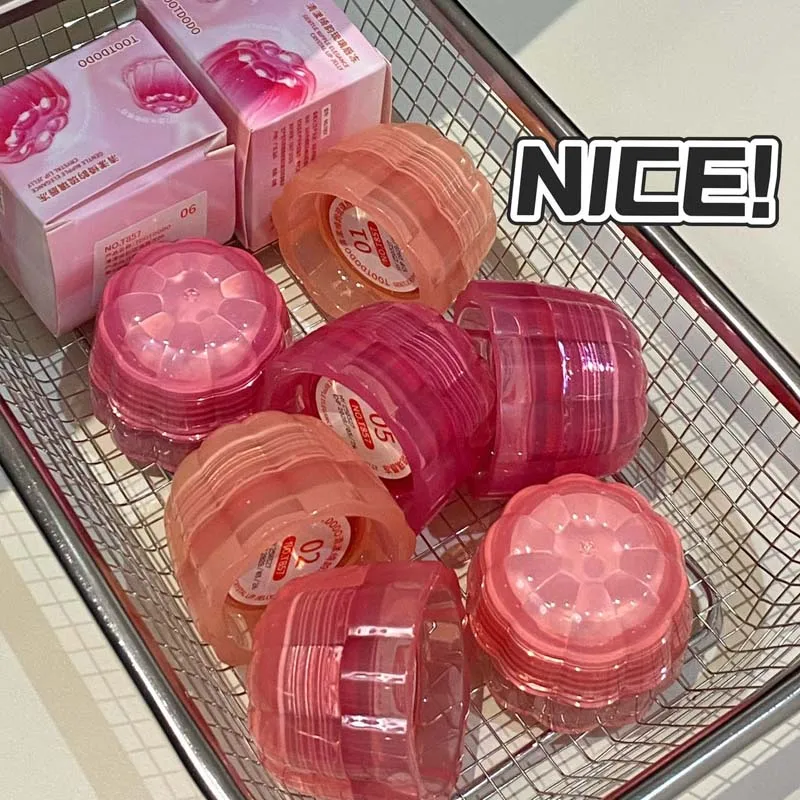 ملمع شفاه مرطب من توت دودو، ملمع شفاه مائي، مرطب ومغذي، ألوان عالية للغاية، يدوم طويلاً، غير يتلاشى، ملمع شفاه غير لاصق #3