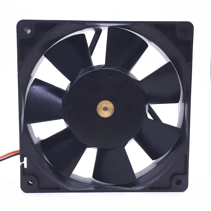 SANYO DENKI 109P1212H437 DC 12V 0.45A 120x120x25mm 3-Wire Cooling Fan