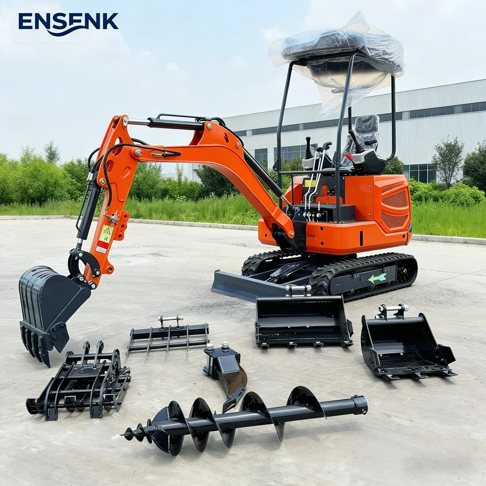 

Mini Excavator 1.0Ton 0.8Ton 1.8Ton Construction 2.0Ton Diesel Engine Yanmar CE Europe Fast Delivery Excavators