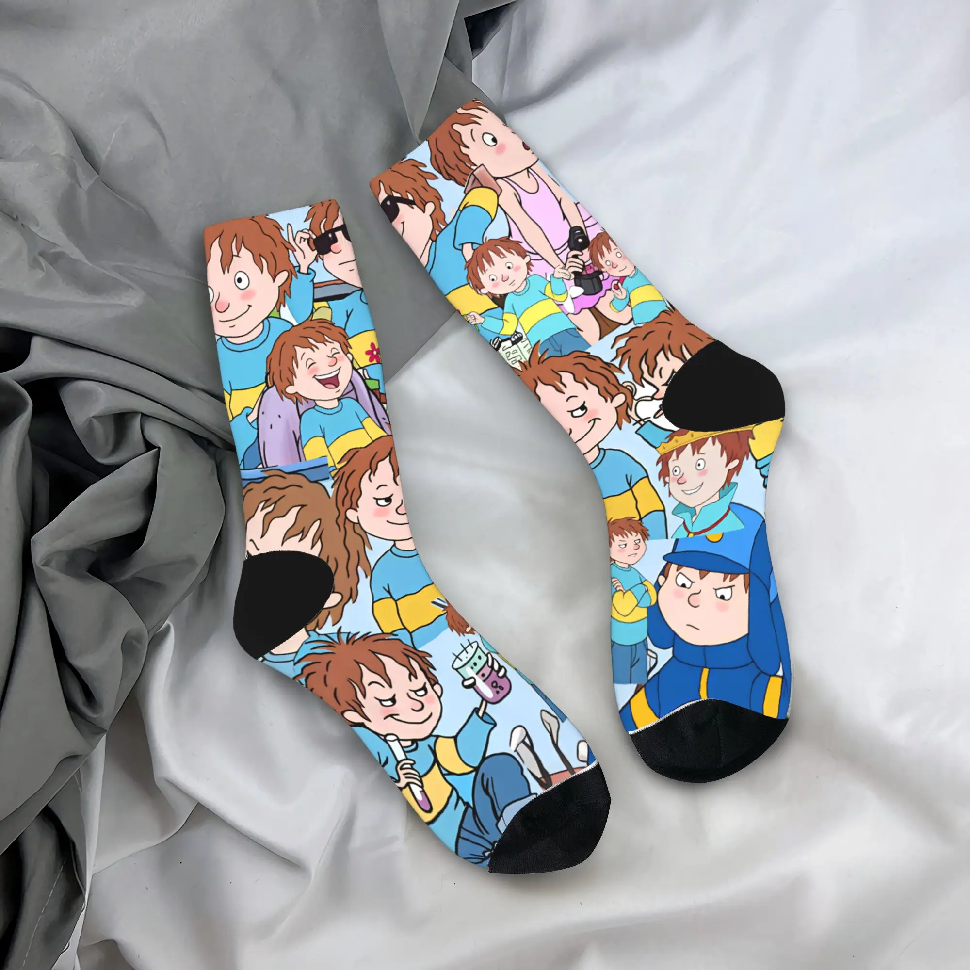 Anime Horrids Henrys Socks  Gothic Stockings Men Soft Breathable Outdoor Sports Socks Winter Design Anti Skid Socks