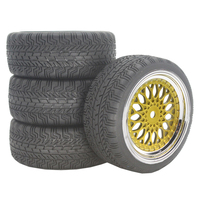 Offset-ET 3/6/9MM 1/10 tire RC tire professional racing HSP 94123 Sakura D4 Tiangong TT02 flat car