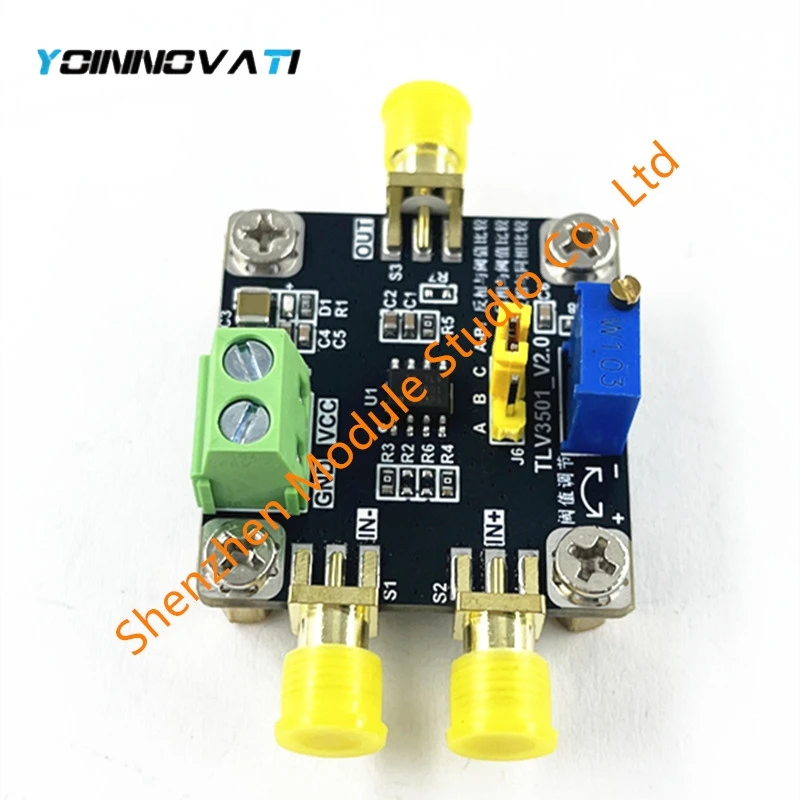 1PCS 3PCS TLV3501 High-speed voltage comparator module In phase or out of phase 4.5ns threshold Adjustable rail-to-rail output