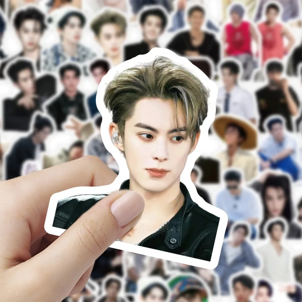 10/100Pcs Male Star Dylan Wang Hedi Stickers Cartoon Graffiti Decorate DIY Notebook Suitcase Phone Fridge Guitar Decoration