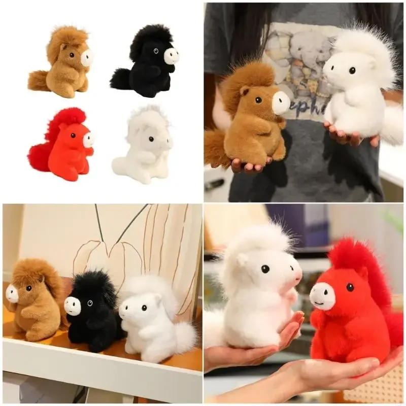 سحر محشوة الحصان وسادة فخمة لعبة غرفة النوم الديكور هدية عيد ميلاد للأطفال صديق مناسبة خاصة مهرجان زخرفة 15UB #3