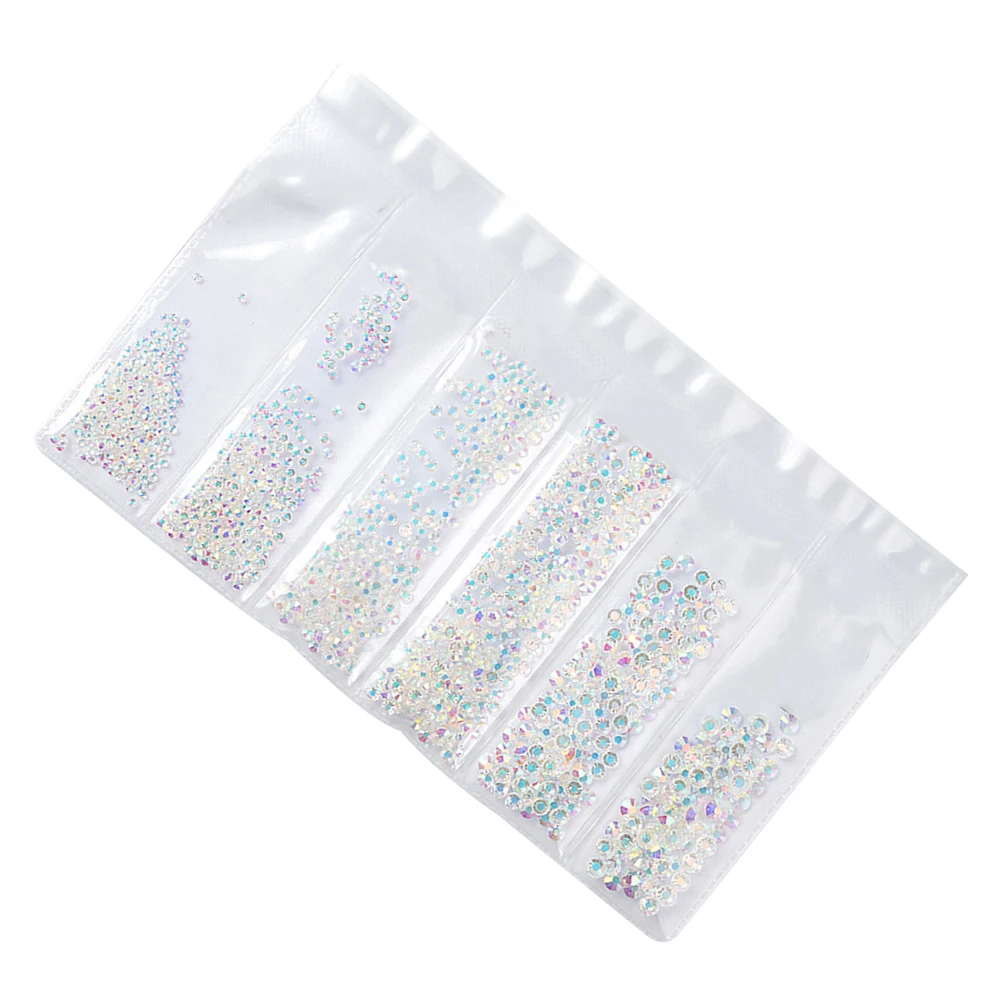 1364 pezzi di decorazioni per nail art con trapano ad acqua, forniture per manicure fai da te uniche per donne e ragazze, accessori per strass per nail art