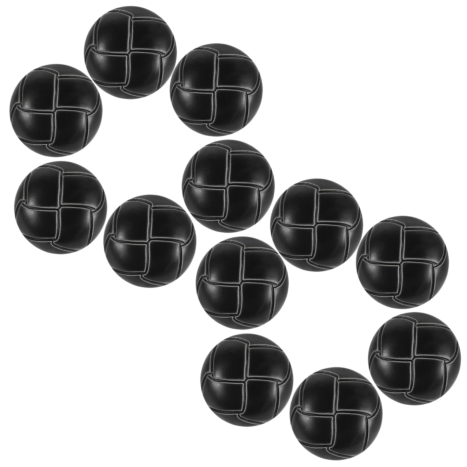 

12Pcs Football Buttons Stable Plastic DIY Sewing Crafts Decorative Clothes Replacement Unique Novelty Small Ornament Supply